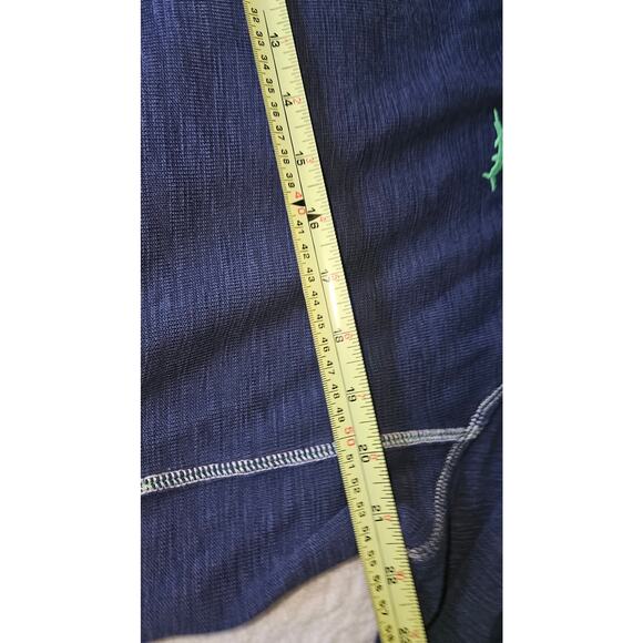 Tommy Bahama Tobago Bay Crew Big and Tall Men's size LT, Navy with Green Marlin - Picture 6 of 9